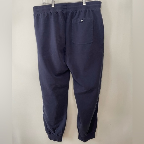 Paper Planes Solid Jogger Sweatpants Navy Blue Cotton Blend Men’s Sz XL - Picture 5 of 9